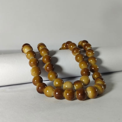 Sacred Amethyst Energy Crystal Mala – Unisex Spiritual Necklace