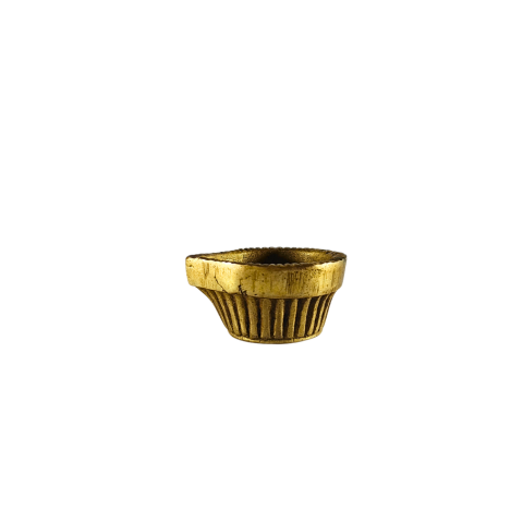 Sacred Eternal Glow Brass Diya – Symbol of Faith & Positivity
