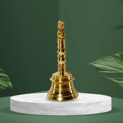 Divine Shree Brass Ghanti – Call of Devotion & Blessings