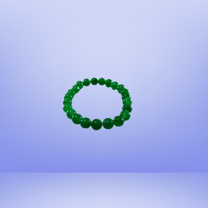 Jade Harmony Green Crystal Bracelet