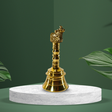 Sacred Mangalmay Brass Ghanti – Symbol of Auspiciousness & Harmony