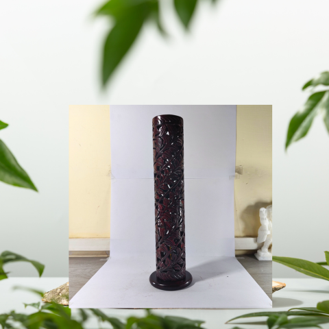 Tranquil Flame Agarbatti & Incense Stand – Premium Stone Finish