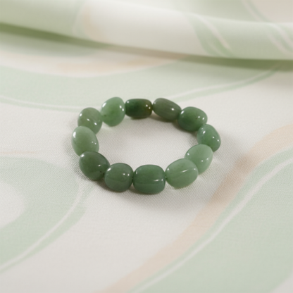 Green Jade Aventurine Prosperity Energy Bracelet