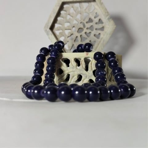 Mystic Amethyst Necklace Mala – Aura of Positivity