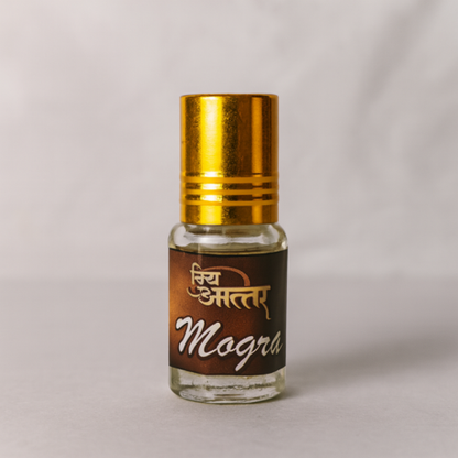 Pure Mogra Attar – Long Lasting Floral Perfume Oil (12 Bottle Pack)