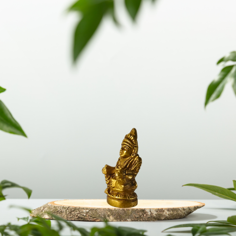 Shubh Dhanadhipati Kuber Brass Idol – Bestower of Fortune & Success
