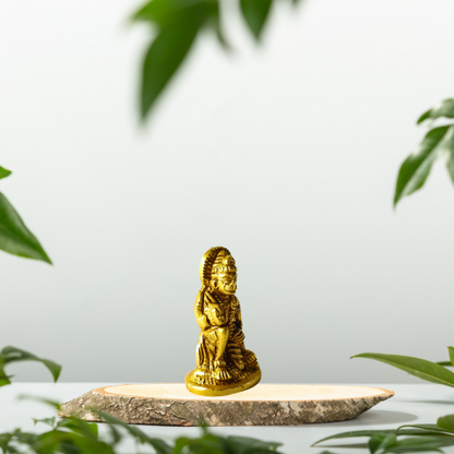 Divine Veer Bajrangbali Brass Idol – Embodiment of Courage & Protection