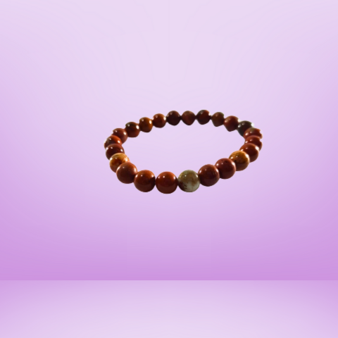 Desert Harmony Brown Jasper Healing Bracelet