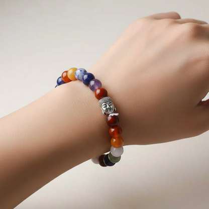 100% Genuine Shakti Flow Seven Chakra Bracelet – Harmony, Healing & Awakening
