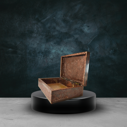 Royal Handcrafted Floral Stone Box