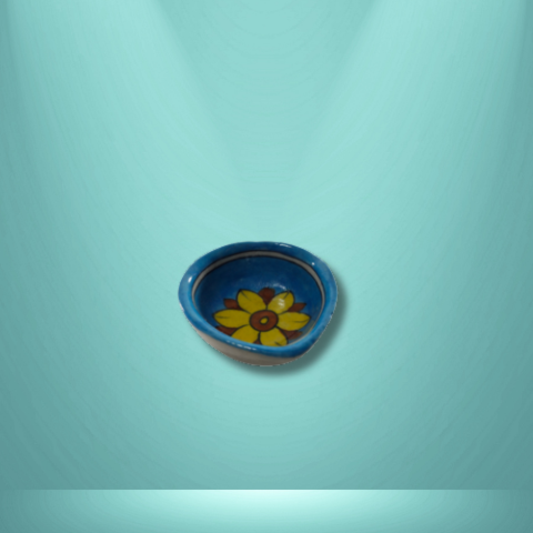 Handmade Marble Pooja Oil Diya