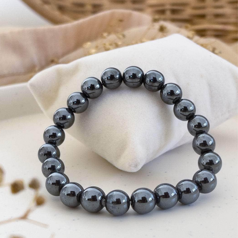 Hematite BP Control Power Bracelet