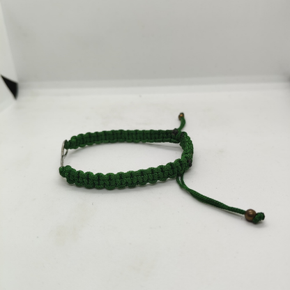 Green Infinity Bracelet