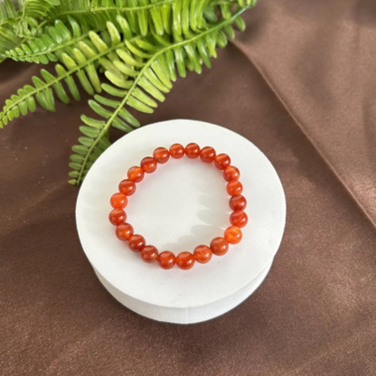 100% Genuine Carnelian Vitality Energy Stone Bracelet