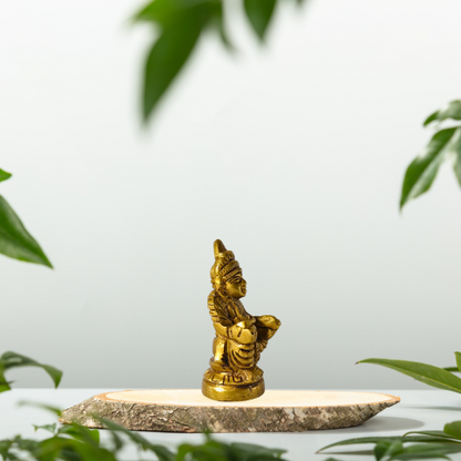 Shubh Dhanadhipati Kuber Brass Idol – Bestower of Fortune & Success