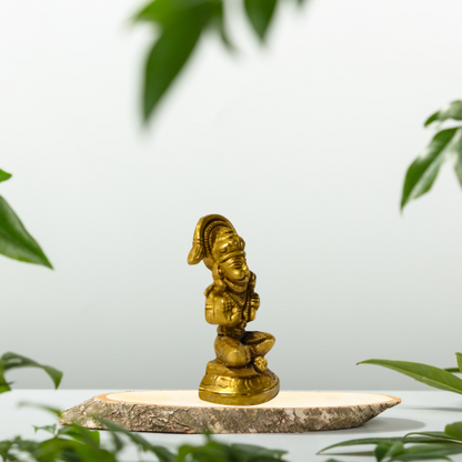 Pawanputra Hanuman Brass Idol – Guardian of Faith & Bravery