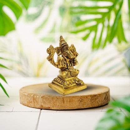 Siddhivinayak Shree Ganesh Brass Idol