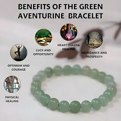 100% Genuine Jade Harmony Green Crystal Bracelet