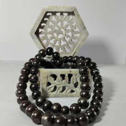 Eternal Ruby Crystal Mala – Vitality & Divine Grace