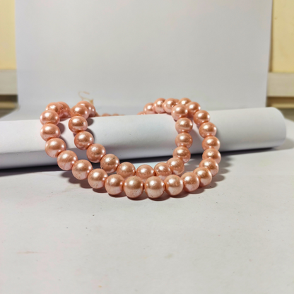 Elegant Pink Pearl Necklace for Women – Classic Jewelry Gift | No Bag Service