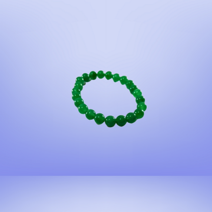 Jade Harmony Green Crystal Bracelet