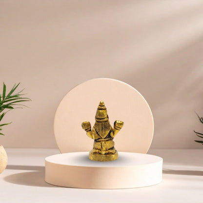 Shubh Vidya Dayini Saraswati Brass Idol