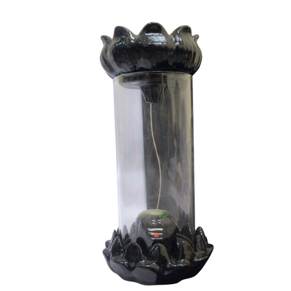 Shivling Smoke Fountain Backflow Incense Burner – Spiritual Waterfall Effect