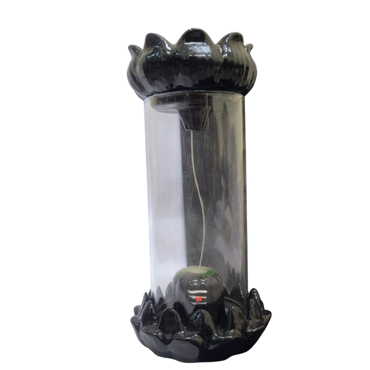 Shivling Smoke Fountain Backflow Incense Burner – Spiritual Waterfall Effect