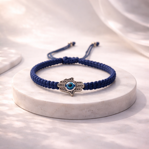Sacred Hand Evil Eye Bracelet