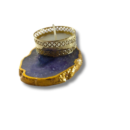 Amethyst Gold Elegance Holder
