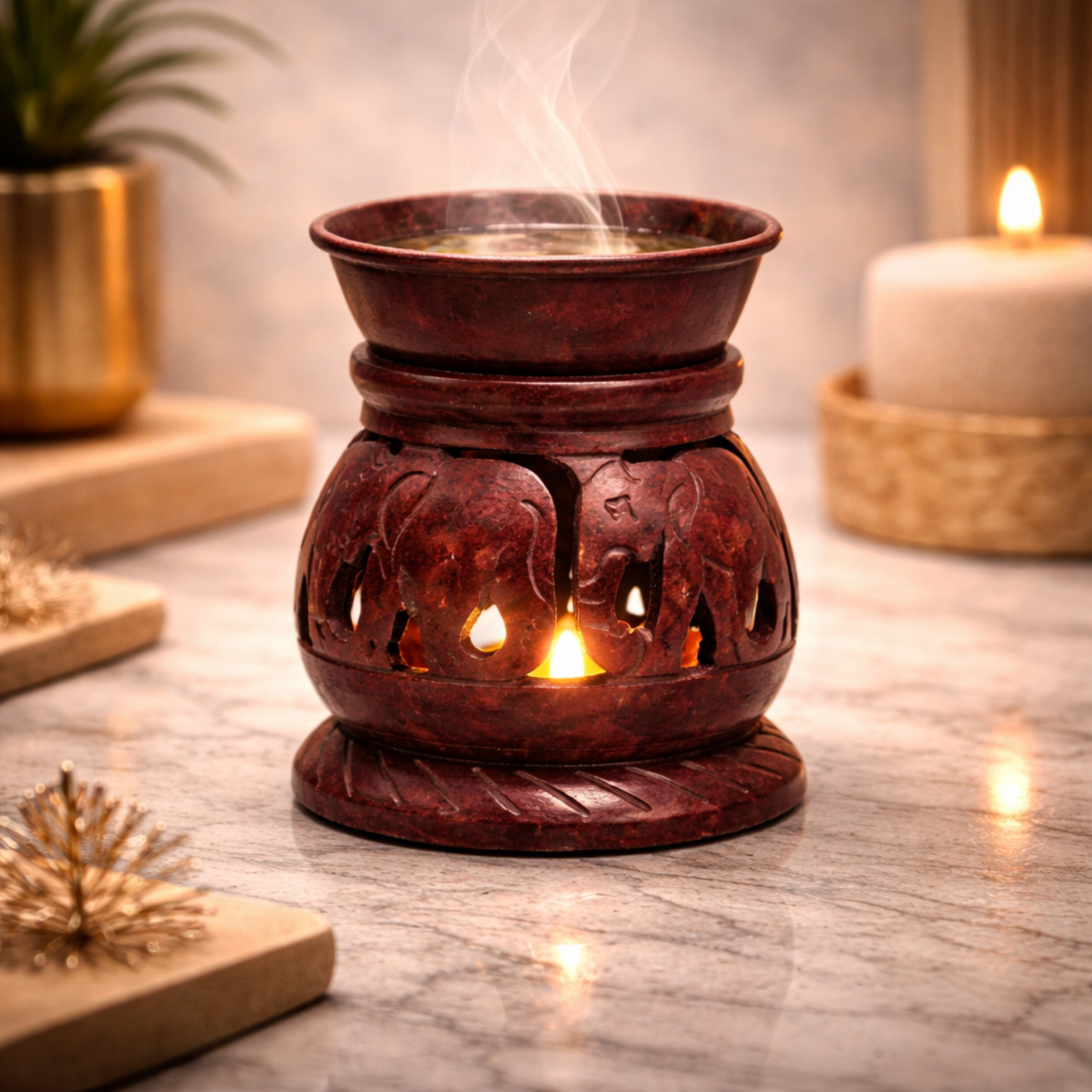 Heritage Carved Marble Diffuse