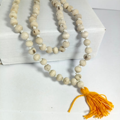 Authentic Tulsi Mala For Mantra Beads Rosary for Devotion & Protection