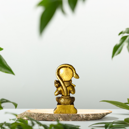 Pawanputra Hanuman Brass Idol – Guardian of Faith & Bravery