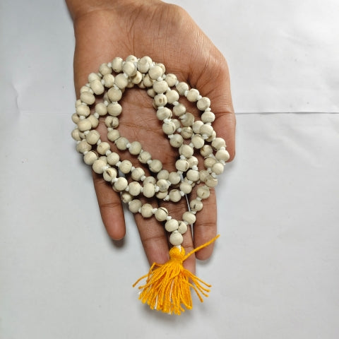 Authentic Tulsi Mala For Mantra Beads Rosary for Devotion & Protection