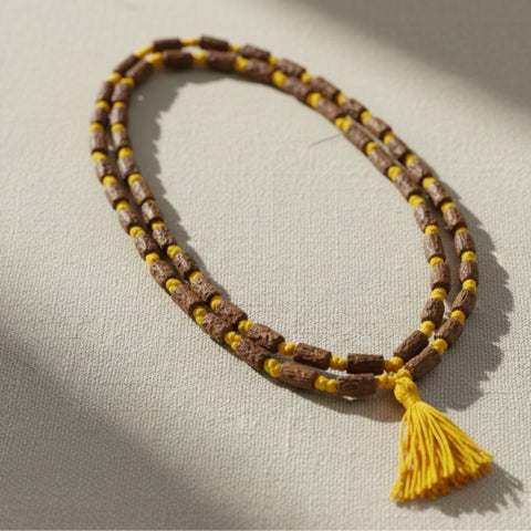 Holy Tulsi Kanthi Mala For Mantra – Spiritual Protection & Peace