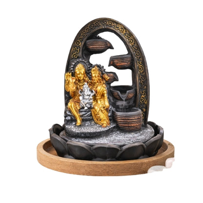 Shiv Parvati Water Fountain for Home Decor