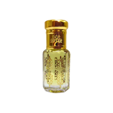 Tree of Life Designer Ittar Bottle – Gold Cap