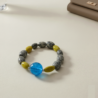 Celestial Harmony – Multicolor Gemstone Energy Bracelets Collection