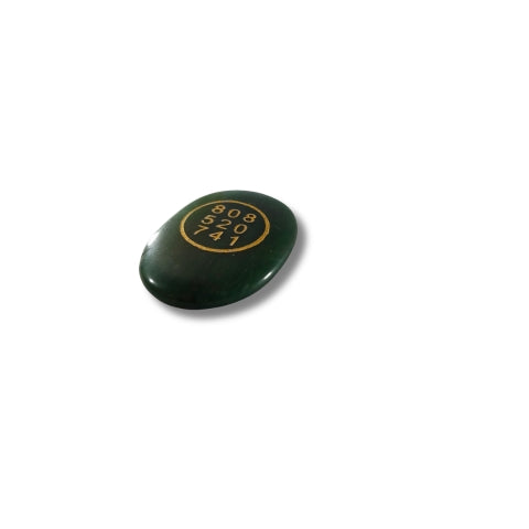 Sacred Green Jade Energy Coin