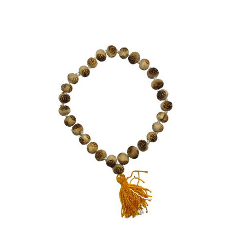 Divine Tulsi Ram Japa Mala For Mantra with 108+1 Beads