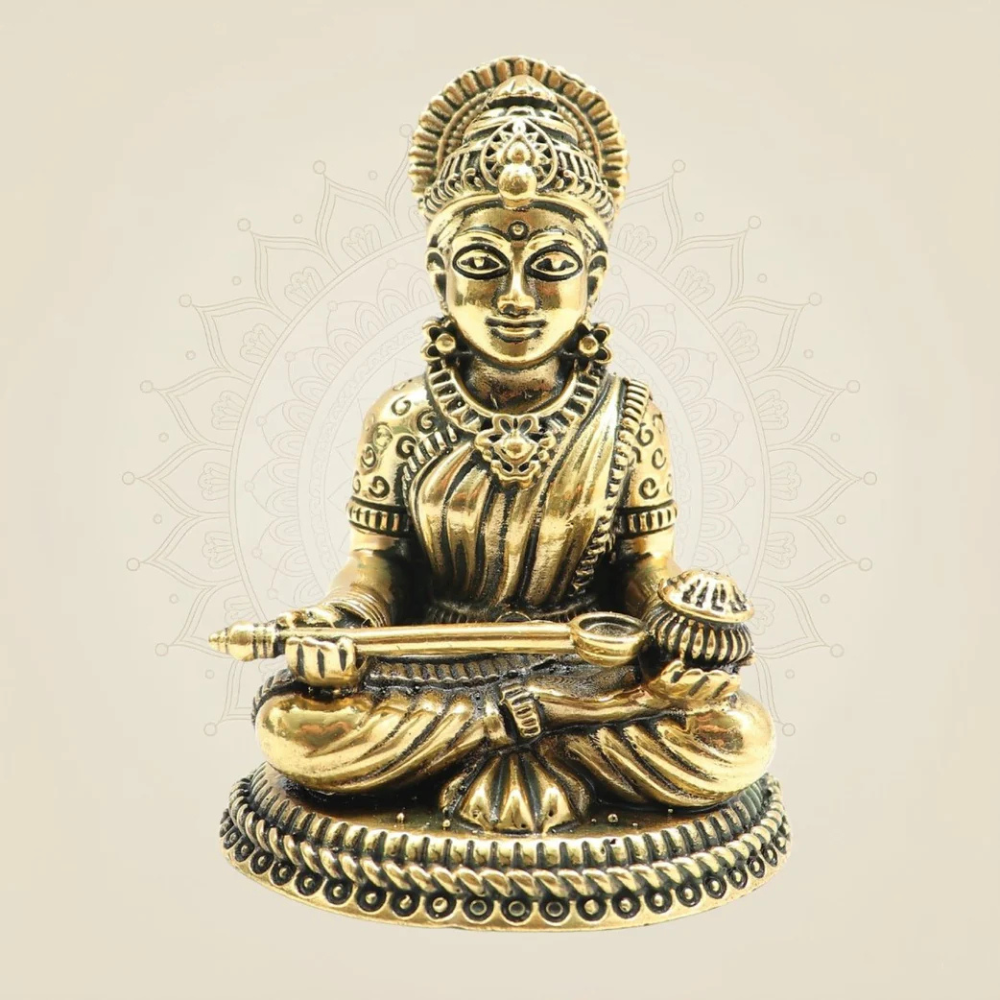 Maa Annapurna Devi Idol (18 Inch) – Divine Annapurna Statue for Home Temple & Mandir