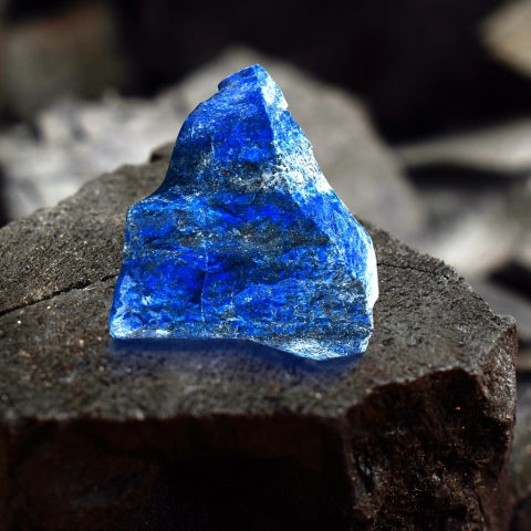 Raw Lapis Lazuli Stone – Natural Blue Crystal for Wisdom, Truth & Inner Peace