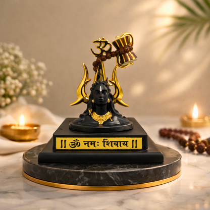 Lord Shiva Spiritual Home Temple Decor Idol