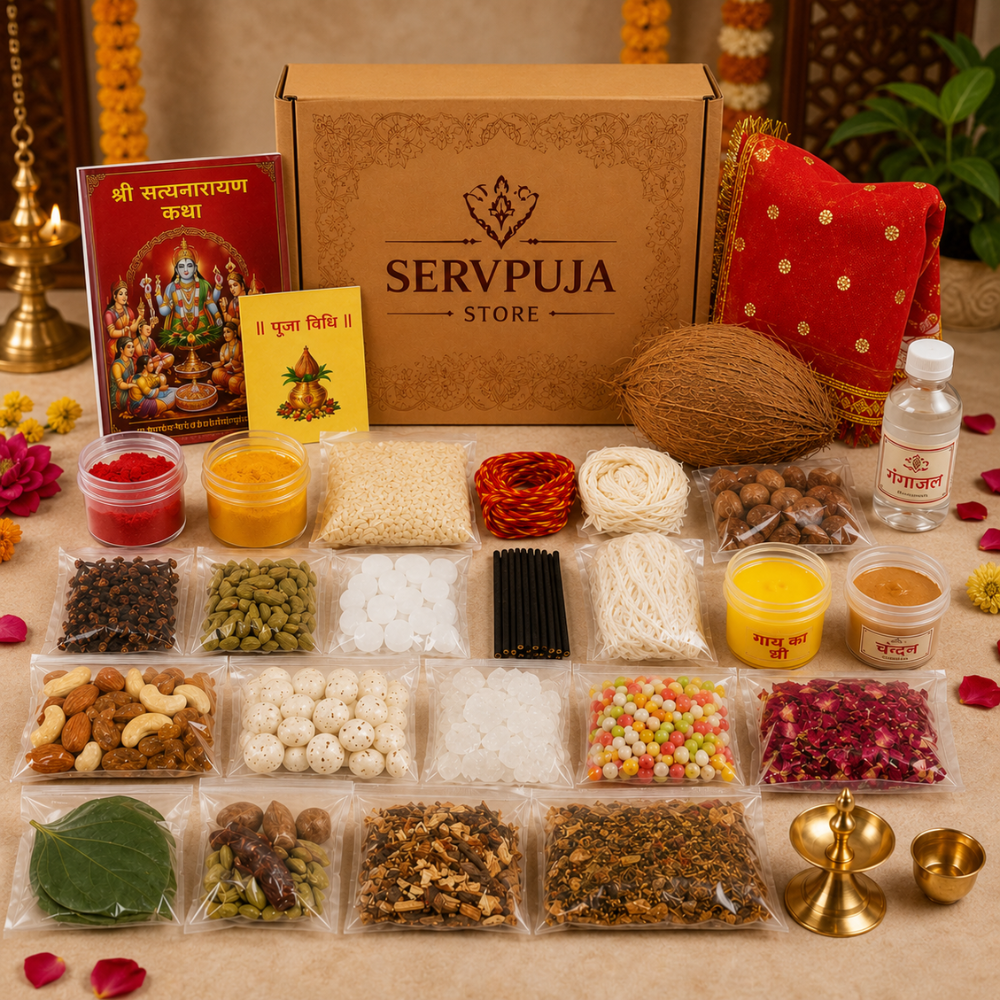 Divine Satyanarayan Puja Kit for Katha, Vrat & Blessings of Lord Vishnu