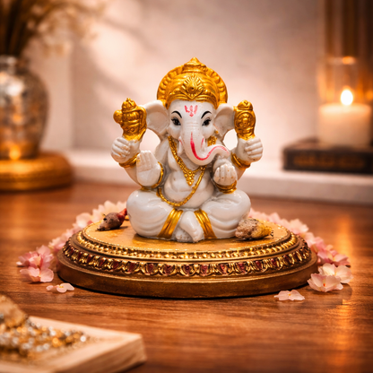 Shree Ganesh Ji Decorative Murti for Home & Pooja Room