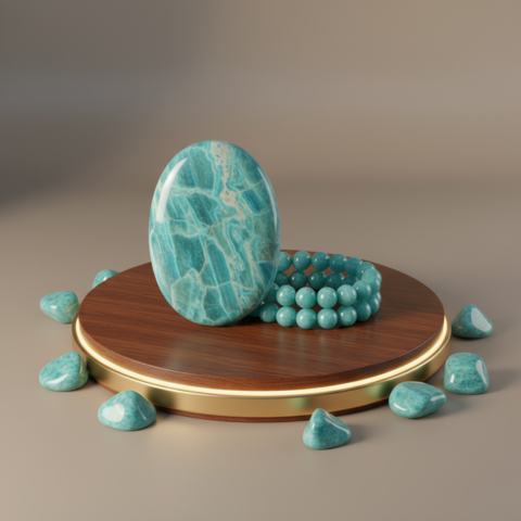 Amazonite Empowerment Harmony Bracelet – Confidence, Balance & Truth Stone