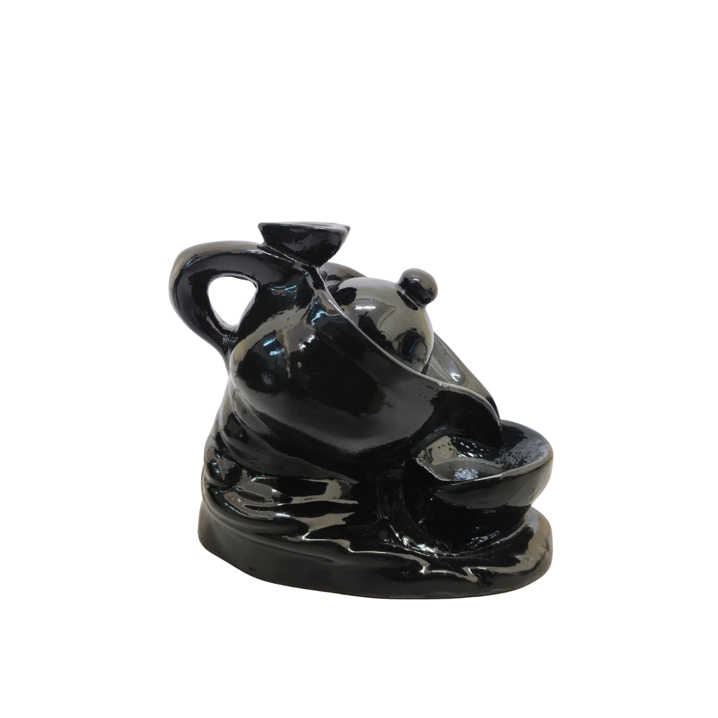 Backflow Incense Burner Cup Fountain | Smoke Waterfall Aromatherapy Decor