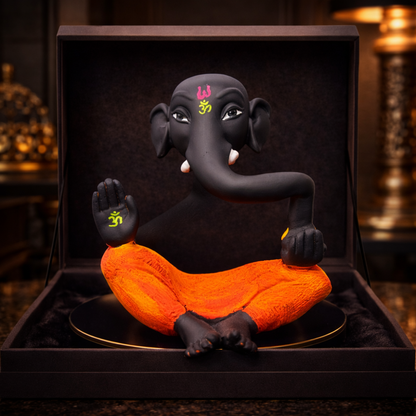 Resin Floating Ganesha Statues Decorative Showpiece