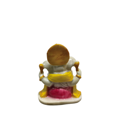 Lord Ganesha Polyresin Idol for Home & Office | Ganpati Bappa Murti for Prosperity & Success