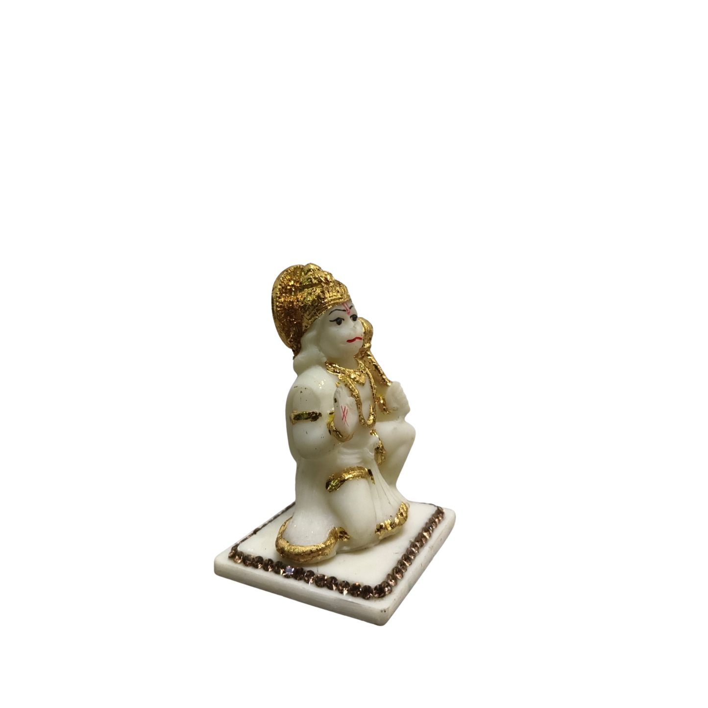 Lord Hanuman Polyresin Idol for Home & Office | Bajrangbali Murti for Strength, Protection & Positivity